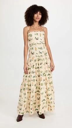 Brand new ???? Agua By Agua Bendita Lima Ranas Maxi ???? Dress Multicolor ????