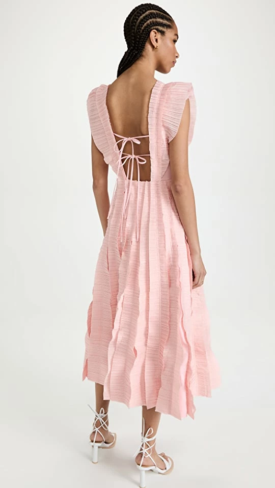 Wholesale ???? Aje Hybrid Midi ???? Dress Rose Pink ???? 2 Wholesale ???? Aje Hybrid Midi ???? Dress Rose Pink ???? - Image 2