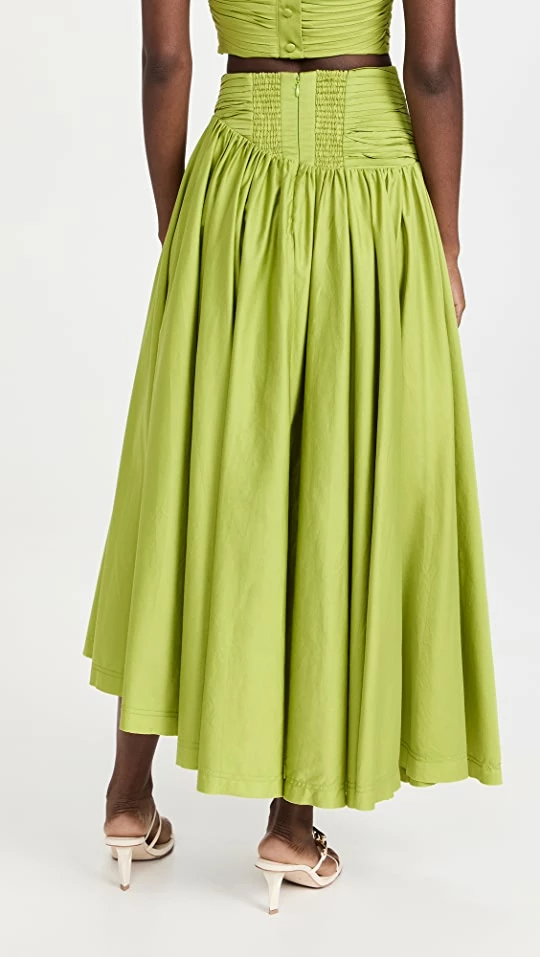 Flash Sale ⭐ Aje Jolie Asymmetric Midi ???? Skirt Verdant Green ✨ 2 Flash Sale ⭐ Aje Jolie Asymmetric Midi ???? Skirt Verdant Green ✨ - Image 2