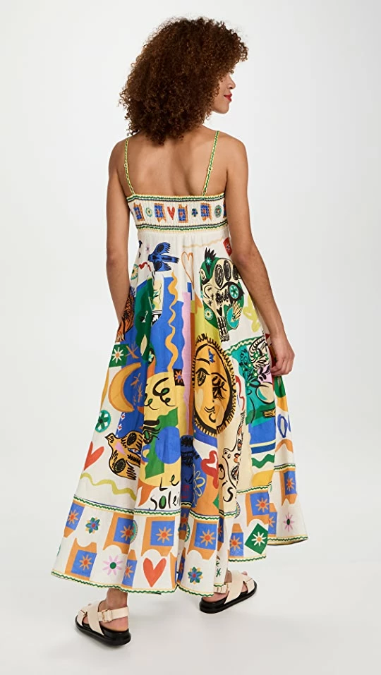 Buy ???? Alemais Soleil Sundress Ivory ???? 2 Buy ???? Alemais Soleil Sundress Ivory ???? - Image 2