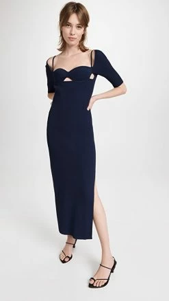 Outlet ???? Altuzarra Mareen ???? Dress Berry Blue ⌛