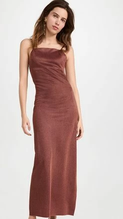 Best Pirce ???? Altuzarra Taiwa ???? Dress Copper ????