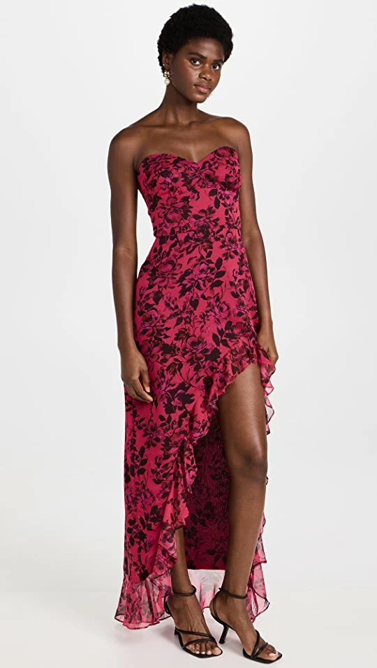 Top 10 ???? Amanda Uprichard Eden Gown Femme ???? 1 Top 10 ???? Amanda Uprichard Eden Gown Femme ????