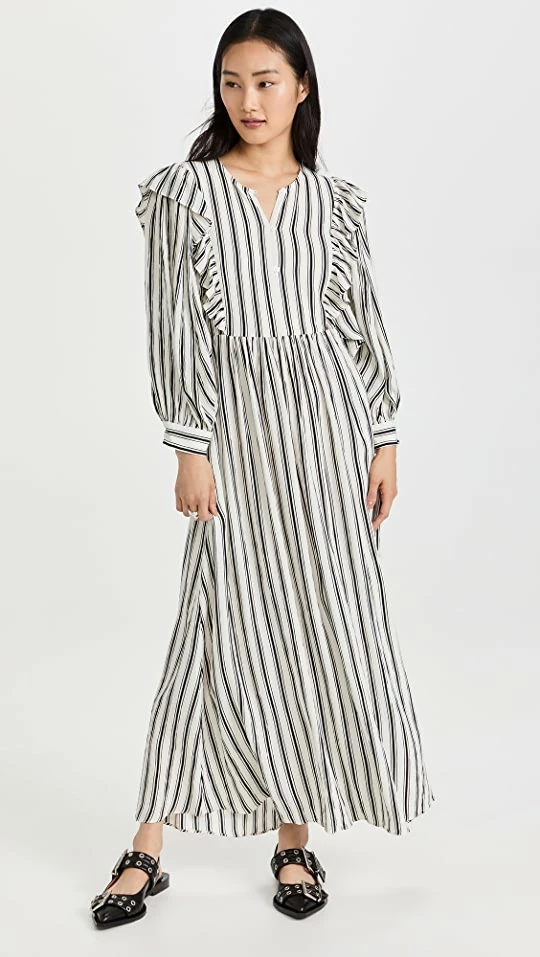 Coupon ???? BAUM UND PFERDGARTEN Alona ???? Dress Black AA Stripe ❤️ 1 Coupon ???? BAUM UND PFERDGARTEN Alona ???? Dress Black AA Stripe ❤️