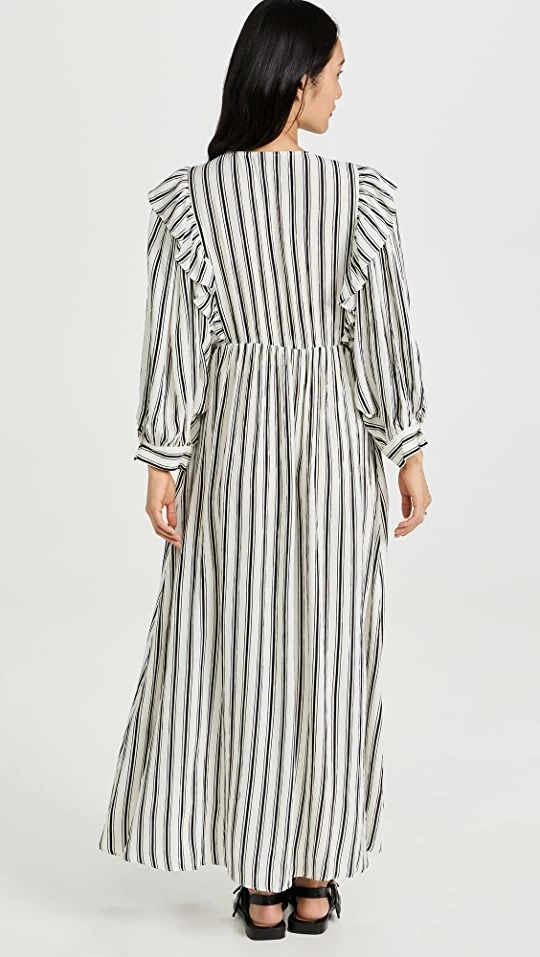 Coupon ???? BAUM UND PFERDGARTEN Alona ???? Dress Black AA Stripe ❤️ 2 Coupon ???? BAUM UND PFERDGARTEN Alona ???? Dress Black AA Stripe ❤️ - Image 2