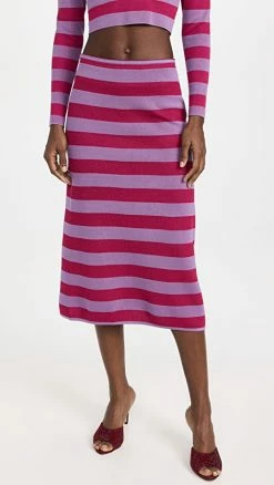 Outlet ???? BAUM UND PFERDGARTEN Charlotta ???? Skirt Persian Red ????