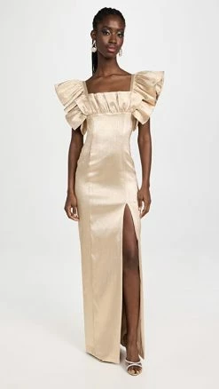 Brand new ???? Black Halo Prince Gown Golden Hour ????