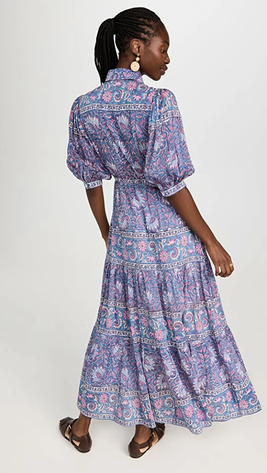 Buy ???? Bell Blair Maxi ???? Dress Purple Floral ✔️ 2 Buy ???? Bell Blair Maxi ???? Dress Purple Floral ✔️ - Image 2