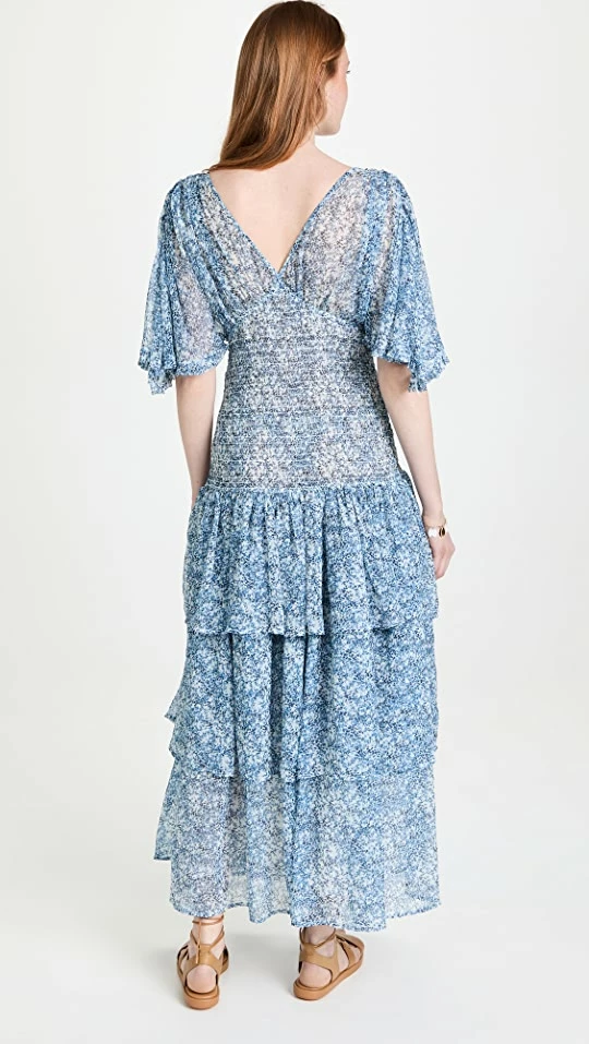 Top 10 ✨ ByTiMo Chiffon Smocking ???? Dress Petiteblue ???? 2 Top 10 ✨ ByTiMo Chiffon Smocking ???? Dress Petiteblue ???? - Image 2