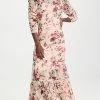 Discount ???? ByTiMo Chiffon Ruching ???? Dress Flora Pink ⌛