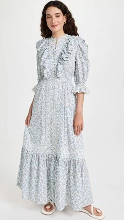 Top 10 ???? ByTiMo Cotton Slub Button Down ???? Dress Bluebell ⭐