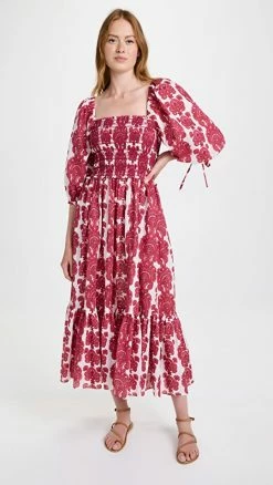 Best reviews of ???? Cara Cara Jazzy ???? Dress Paisley Stripe Berry ✔️