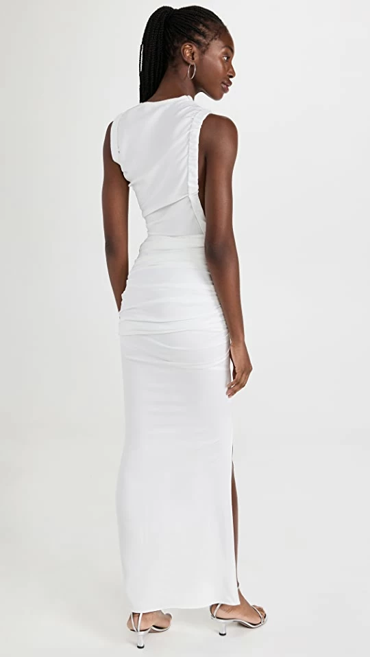 Outlet ???? Christopher Esber Christo Wrapped Tank ???? Dress White ❤️ 2 Outlet ???? Christopher Esber Christo Wrapped Tank ???? Dress White ❤️ - Image 2