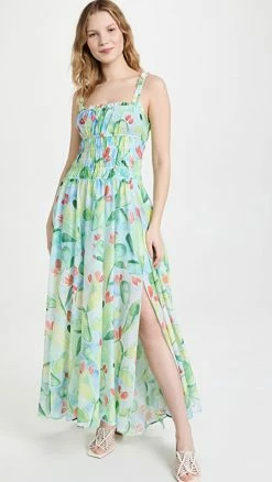 New ⭐ Charo Ruiz Long ???? Dress Coraline Barbary Print ????