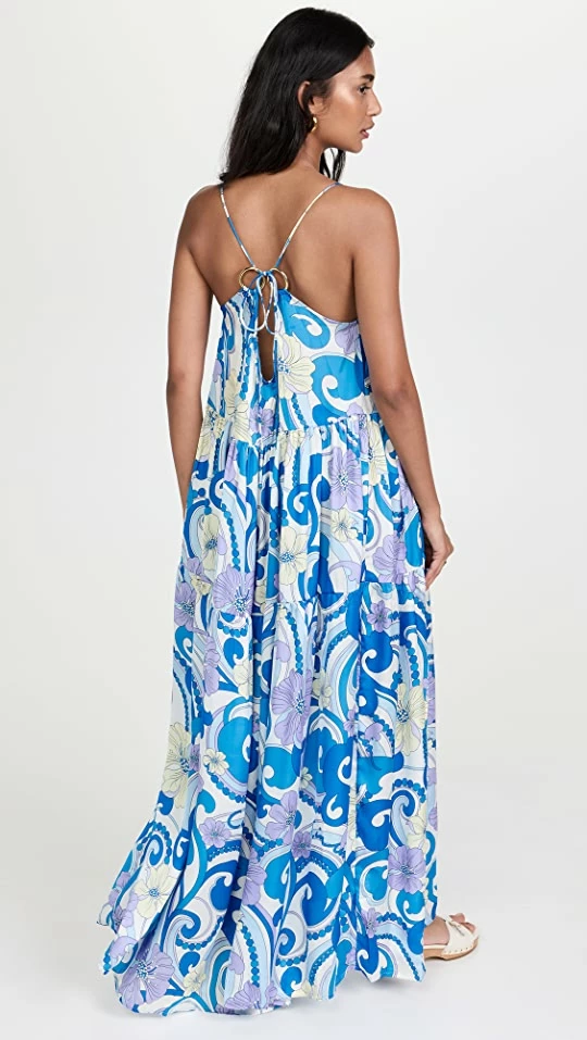 Best deal ???? CIN CIN Anemone Silky ???? Dress Ocean ???? 2 Best deal ???? CIN CIN Anemone Silky ???? Dress Ocean ???? - Image 2