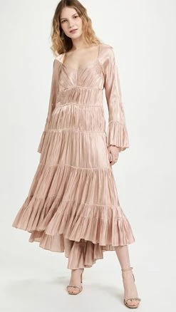 Cheap ✔️ Cinq à Sept Nina ???? Dress Travertine ????