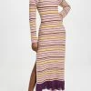 Discount ???? Cinq à Sept Sloane Knit ???? Dress Lilac Multi ????