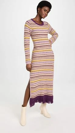 Discount ???? Cinq à Sept Sloane Knit ???? Dress Lilac Multi ????