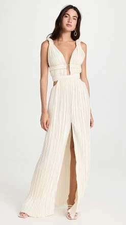 Deals ???? Cult Gaia Davida Gown Off White ✨