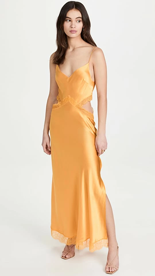 New ???? DANNIJO Lace Cut Out Slip Mango ⭐ 1 New ???? DANNIJO Lace Cut Out Slip Mango ⭐