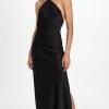 New ???? DANNIJO Chain Halter Maxi ???? Dress Noir ????
