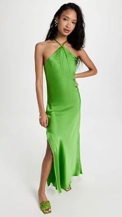 Promo ???? DANNIJO Halter Maxi ???? Dress Kelly Green ????