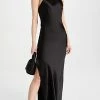 Outlet ???? DANNIJO Embellished Halter Maxi ???? Dress Charcoal ????