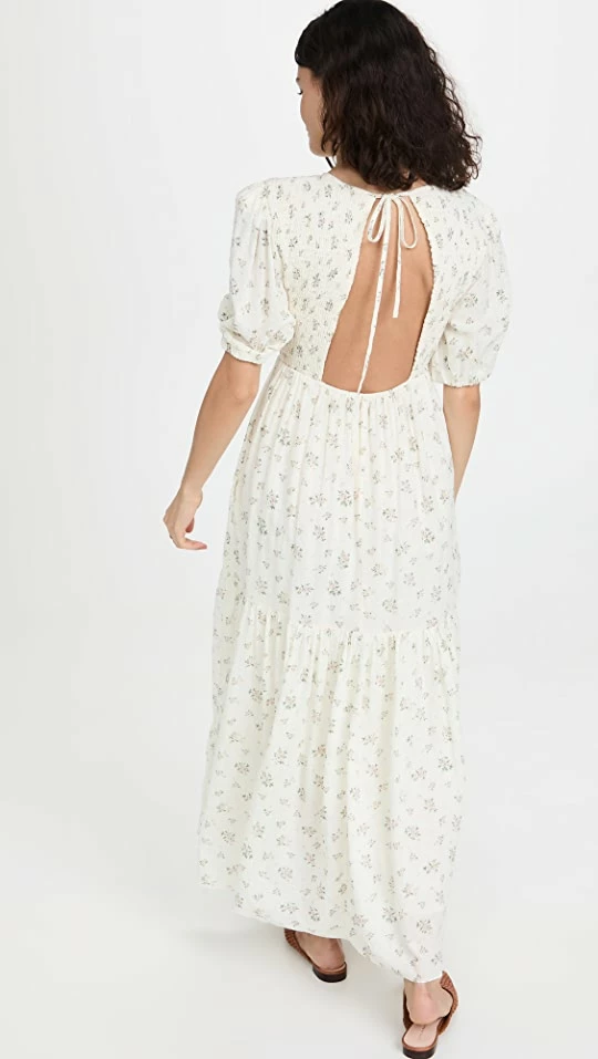 Outlet ???? En Saison Refine Midi ???? Dress Natural ???? 2 Outlet ???? En Saison Refine Midi ???? Dress Natural ???? - Image 2