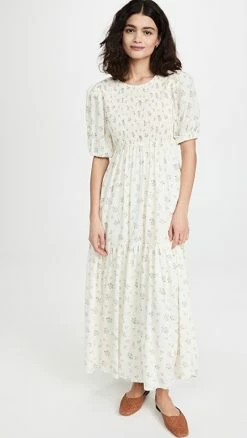 Outlet ???? En Saison Refine Midi ???? Dress Natural ????