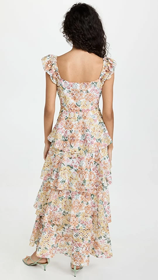 Wholesale ???? En Saison Presley Midi ???? Dress Multi ???? 2 Wholesale ???? En Saison Presley Midi ???? Dress Multi ???? - Image 2