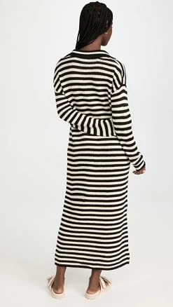 New ???? 525 STRIPE POLO ???? DRESS Black Multi ???? 3 New ???? 525 STRIPE POLO ???? DRESS Black Multi ???? -A.L.C. SHOP famer2111210c4d 1659469782631 2 0. UX540 . QL90