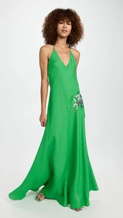 Hot Sale ✨ Fanm Mon Victoria ???? Dress Victoria-Kelly Green ????