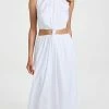 Best Pirce ???? FAITHFULL THE BRAND Zeta Midi ???? Dress White ????
