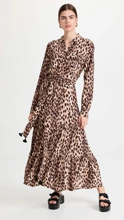 Top 10 ???? Figue Teagan ???? Dress Gold Cheetah ????