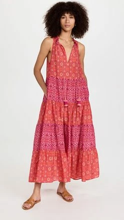 Flash Sale ???? Figue Betty ???? Dress Ornate Floral Coral Haze ❤️