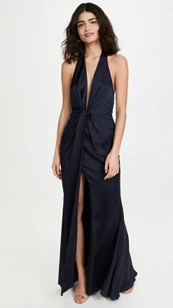 Best reviews of ???? Fame And Partners The Vania ???? Dress Navy ????