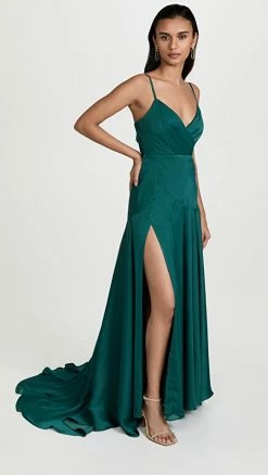 Flash Sale ???? Fame And Partners The Tatum ???? Dress Dark Forest ✔️