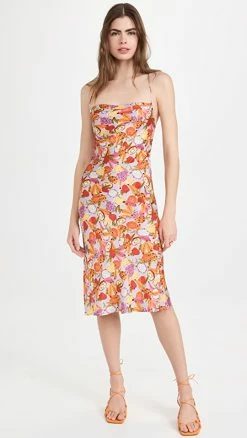 New ???? Fame And Partners The Teagan ???? Dress Tropical Mix Lilac ✨