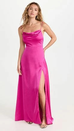 Cheapest ???? Fame And Partners The Rosabel ???? Dress Fuchsia ⭐