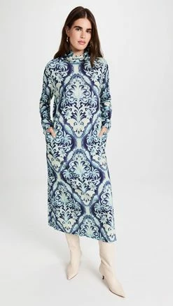 Buy ???? F.R.S For Restless Sleepers Bolbe Turtleneck ???? Dress Blue ????