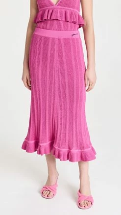 Brand new ???? GANNI Mini Boucle ???? Skirt Phlox Pink ????