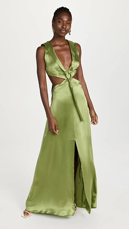 Discount ???? House Of Aama Cutout ???? Dress Mint ✨ 1 Discount ???? House Of Aama Cutout ???? Dress Mint ✨