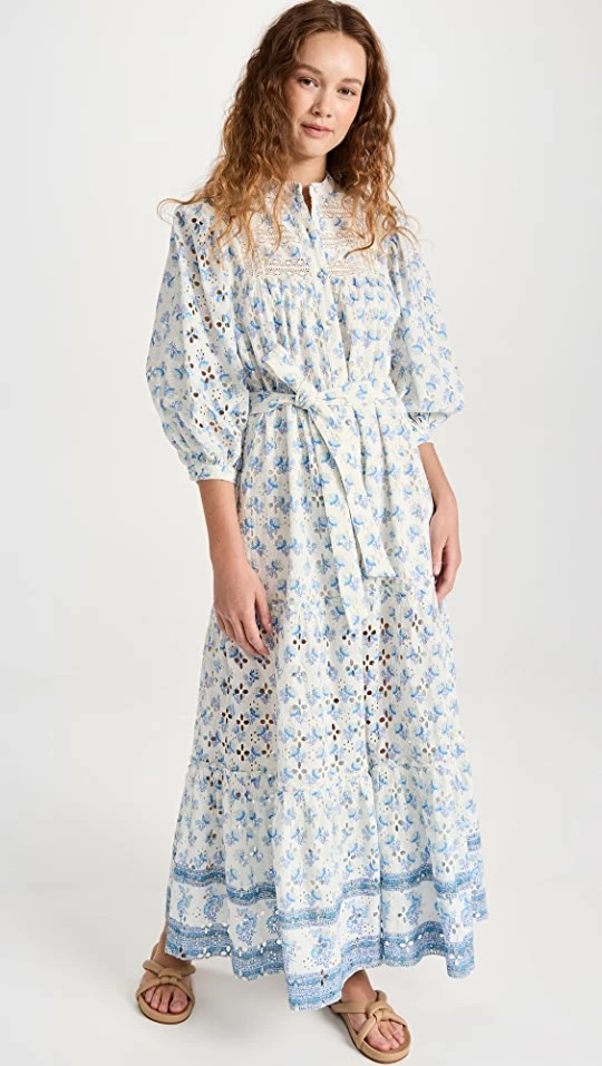 Top 10 ???? Hemant And Nandita ???? Shirt ???? Dress With Tie Up Belt Cobalt/White ???? 1 Top 10 ???? Hemant And Nandita ???? Shirt ???? Dress With Tie Up Belt Cobalt/White ????