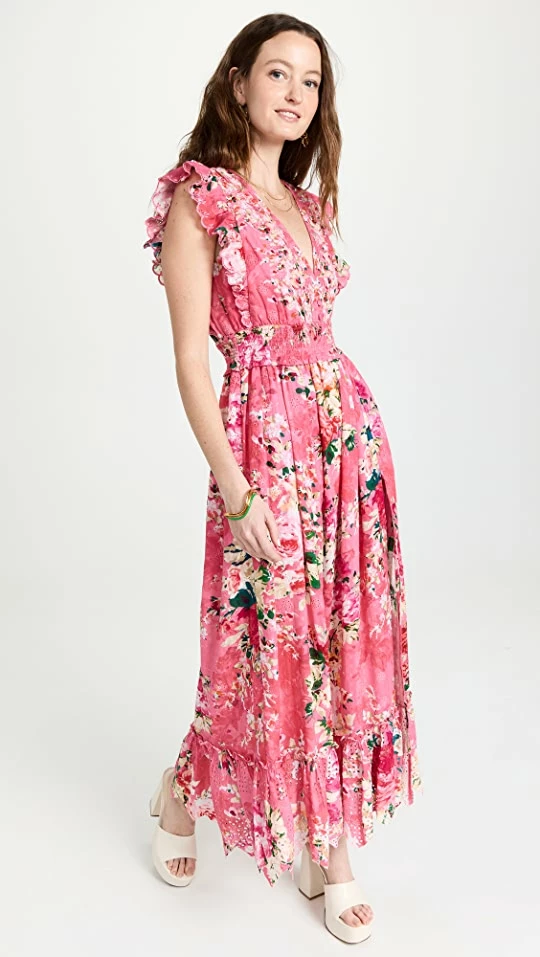 New ⭐ Hemant And Nandita Tula Long ???? Dress Carnation Pink ???? 1 New ⭐ Hemant And Nandita Tula Long ???? Dress Carnation Pink ????