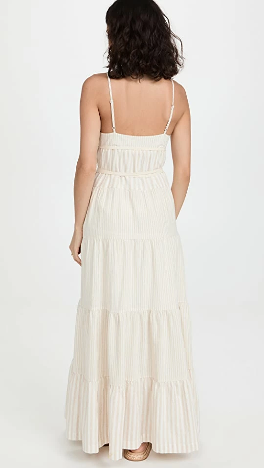 Outlet ???? Hansen & Gretel Roberta ???? Dress Natural Stripe ???? 2 Outlet ???? Hansen & Gretel Roberta ???? Dress Natural Stripe ???? - Image 2