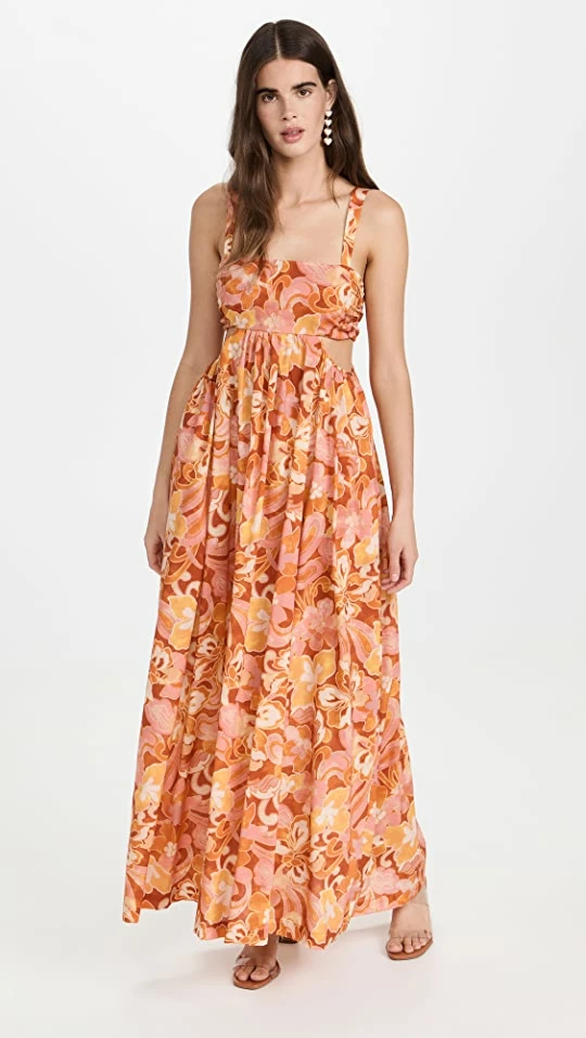 Best Sale ???? Hansen & Gretel Iman ???? Dress Sunset Swirl ???? 1 Best Sale ???? Hansen & Gretel Iman ???? Dress Sunset Swirl ????