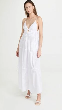 Best reviews of ???? Jonathan Simkhai April Cotton ???? Dress White ✨