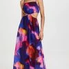 Best deal ???? Jonathan Simkhai Amora Printed Cover Up Maxi ???? Dress Cobalt Watercolor ????