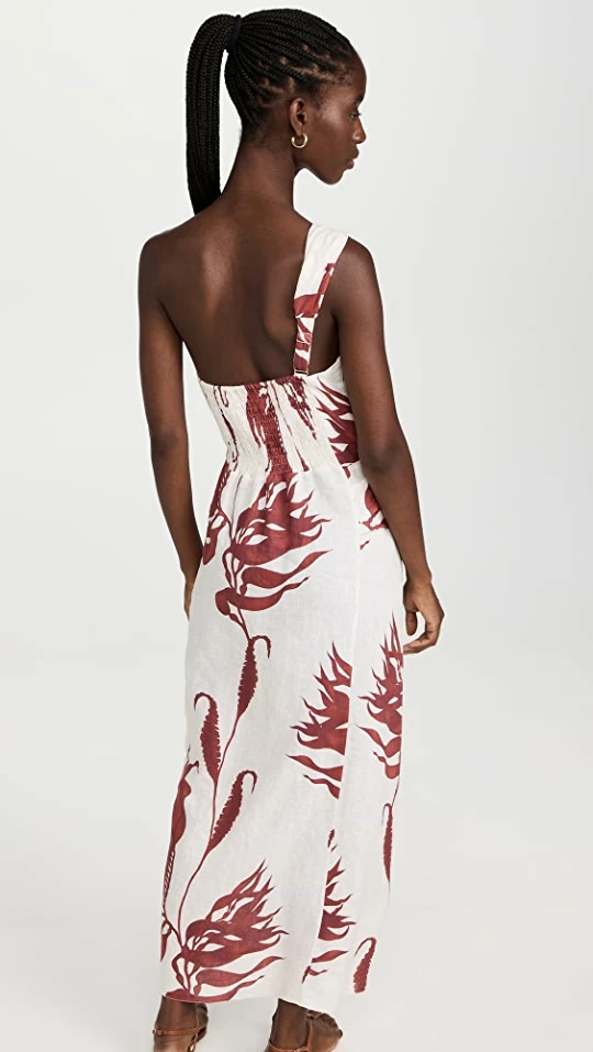 Best reviews of ???? Johanna Ortiz Southern Pacific Midi ???? Dress Algues Ecru/Tabasco ???? 2 Best reviews of ???? Johanna Ortiz Southern Pacific Midi ???? Dress Algues Ecru/Tabasco ???? - Image 2