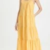 Coupon ⌛ Jonathan Simkhai STANDARD Olinda Tank Maxi ???? Dress Daffodil ⌛